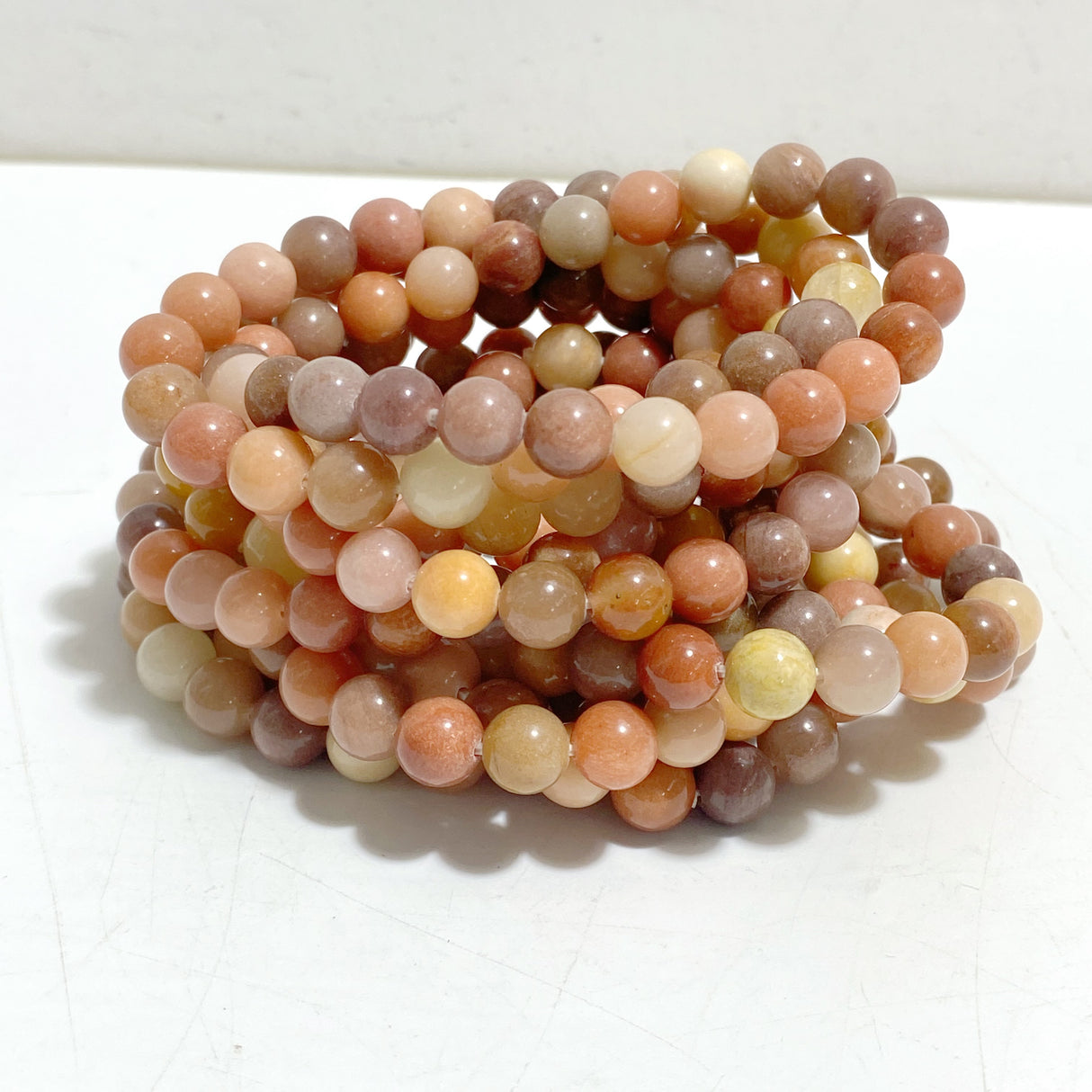 8mm Yellow Agate Bracelets Wholesale