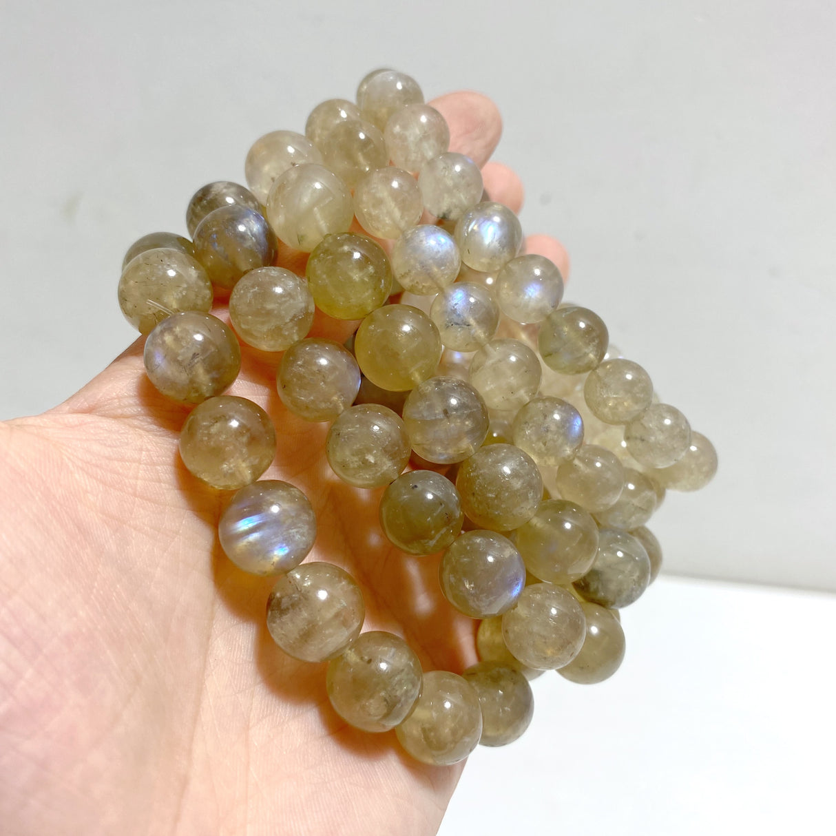 23 Pieces Andesine Moonstone Bracelets