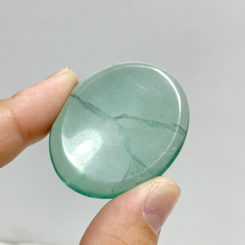 Green Fluorite Worry Stone Wholesale -Wholesale Crystals