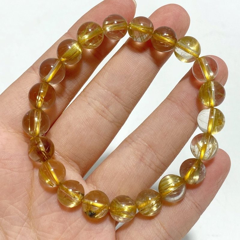 High Grade Rutile Crystal Bracelet(HGUB17) - Wholesale Crystals