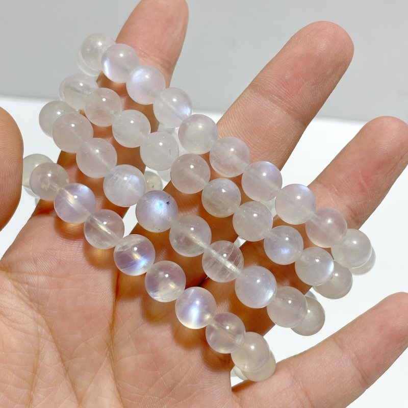 High Grade Sri Lanka Clear Moonstone Crystal Bracelet (HGUB03) - Wholesale Crystals