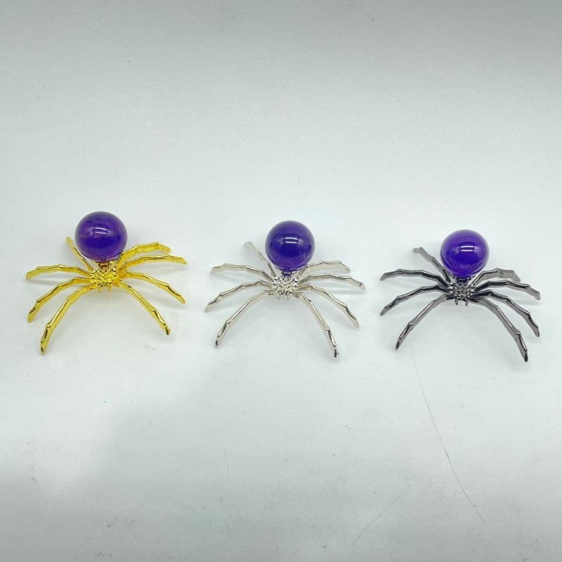 High Quality Amethyst Crystal Sphere Spider Wholesale -Wholesale Crystals