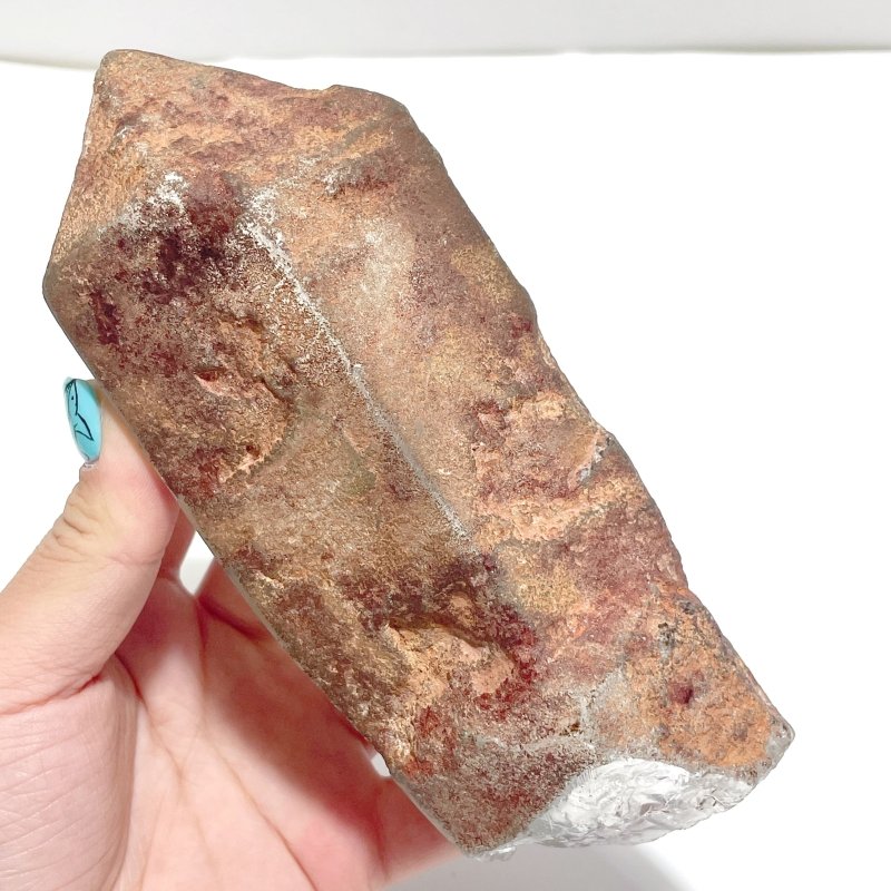 High Quality Garden Quartz Crystal Point Raw Back - Wholesale Crystals