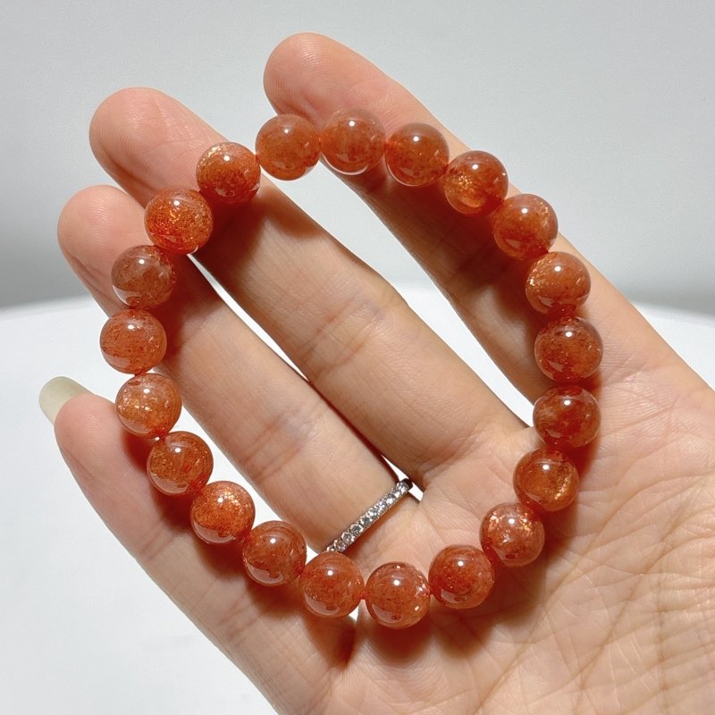 High Quality Spark Sunstone Crystal Bracelet(HGUB26) - Wholesale Crystals