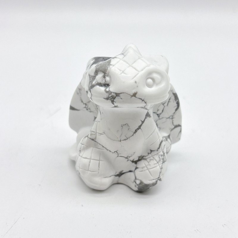 Howlite Toothless Dragon Carving Wholesale - Wholesale Crystals