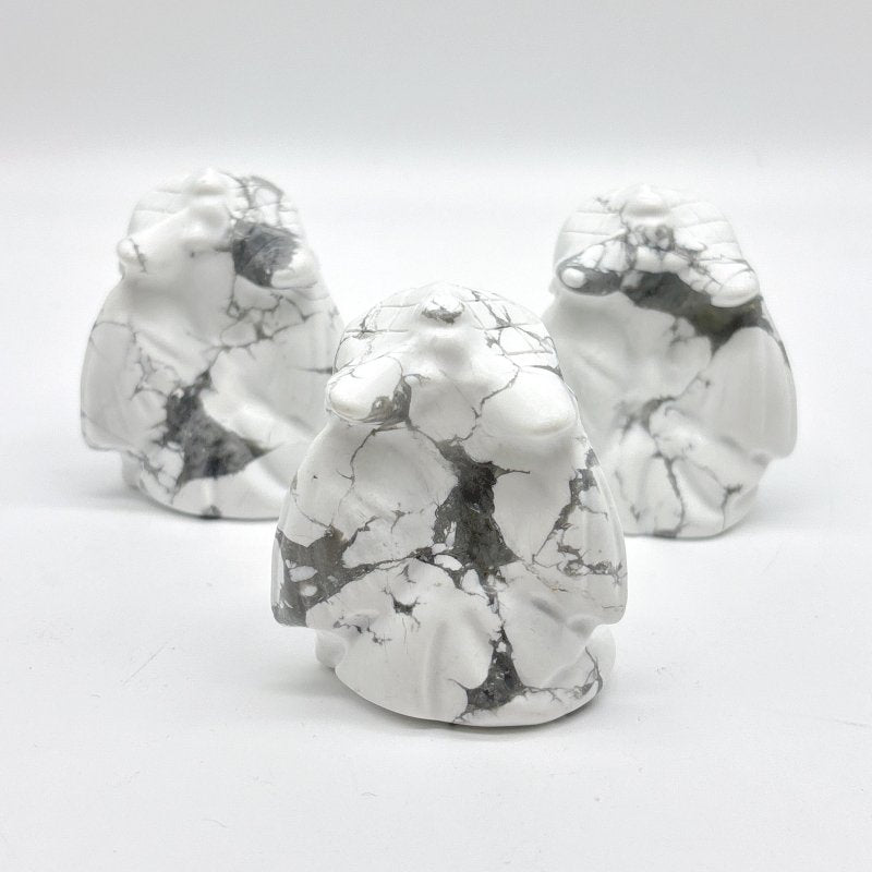 Howlite Toothless Dragon Carving Wholesale - Wholesale Crystals