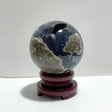 Large 21.2cm Volcano Agate Sphere Ball (UV - Reactive) - Wholesale Crystals