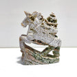 Large 8th Vein Ocean Jasper Unicorn/Pegasus Carving - Wholesale Crystals