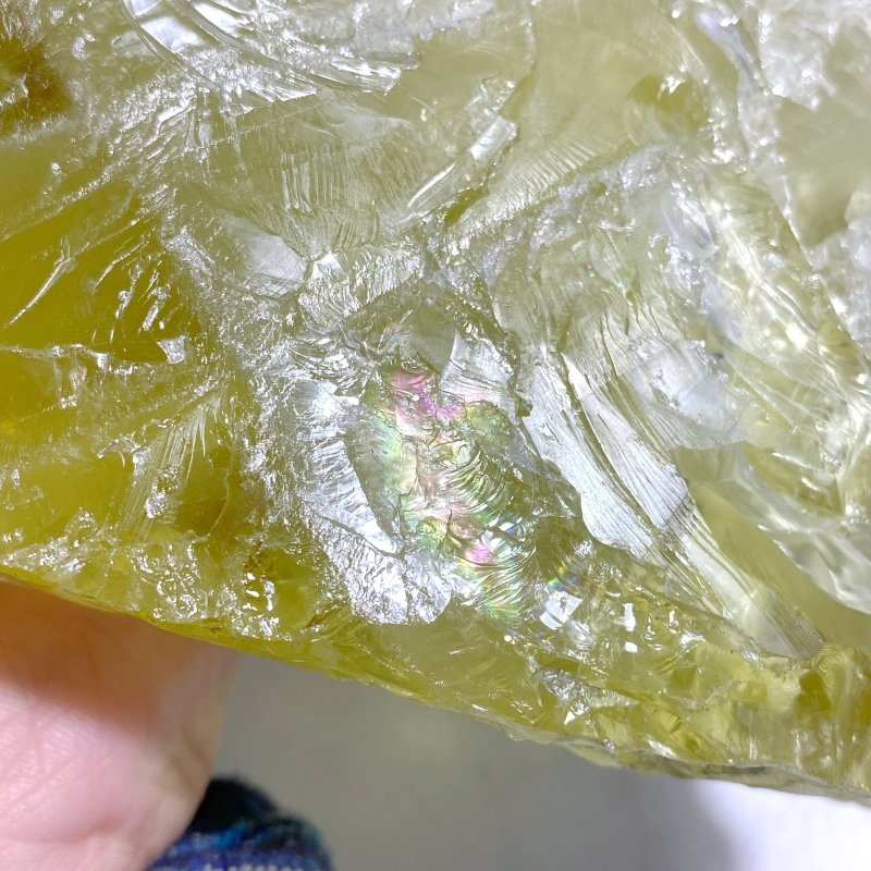 Large Citrine Raw Stone Specimen With Beautiful Rainbow 7 - Wholesale Crystals