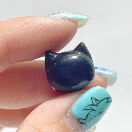 Mini Obsidian Cat Head Shape Wholesale - Wholesale Crystals