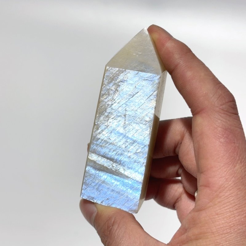 Moonstone Crystal Four-Sided Tower Point Wholesale -Wholesale Crystals