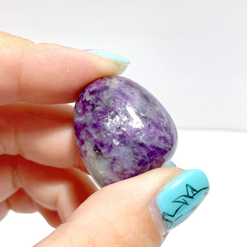 Natural Spark Lepidolite Tumbled Wholesale - Wholesale Crystals