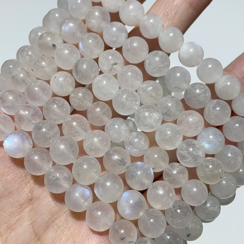 Normal Quality Blue Moonstone Bracelet 0.32in(8mm) Wholesale -Wholesale Crystals