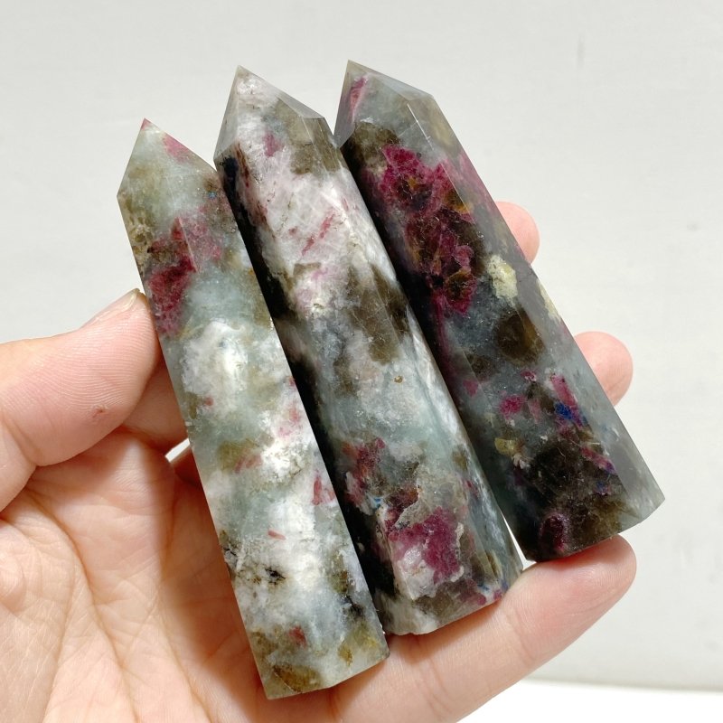 Pink & Blue Tourmaline Tower Point Wholesale -Wholesale Crystals