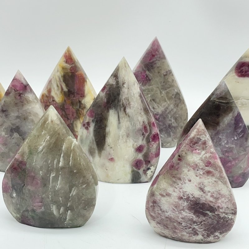 Red Tourmaline Arrow Head Shape Wholesale -Wholesale Crystals
