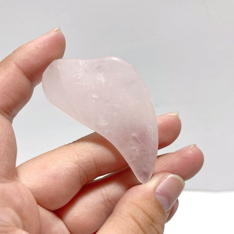 Rose Quartz Gua Sha Facial Tool For SPA Wholesale - Wholesale Crystals