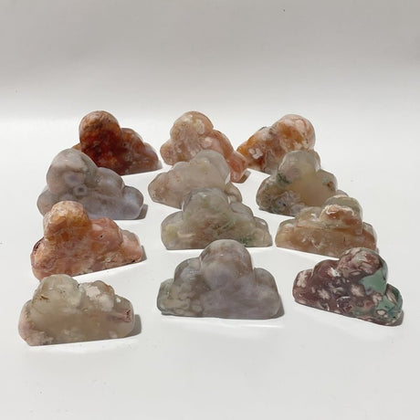 Sakura Agate Cloud Carving Wholesale - Wholesale Crystals