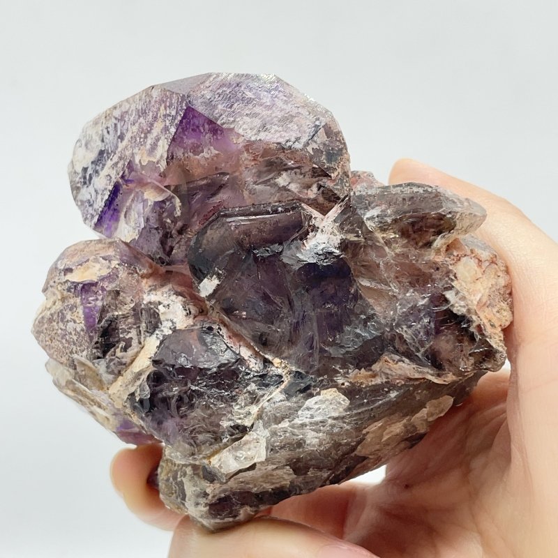 Skeletal Super7 Amethyst Enhydro Crystal Specimen -Wholesale Crystals