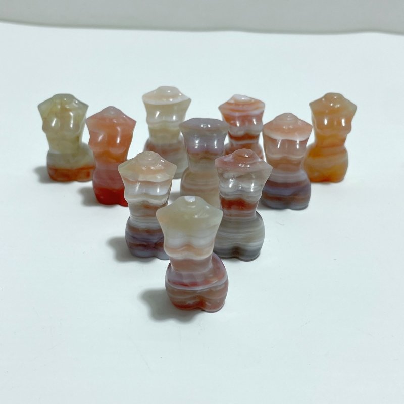 Stripe Agate Goddess Crystal Carving Wholesale - Wholesale Crystals