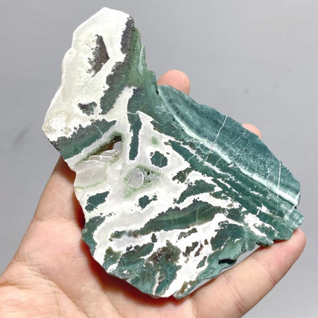 Stripe Moss Agate Slab Wholesale - Wholesale Crystals