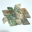 Stripe Ocean Jasper Rhombus Shaped Carving Wholesale - Wholesale Crystals