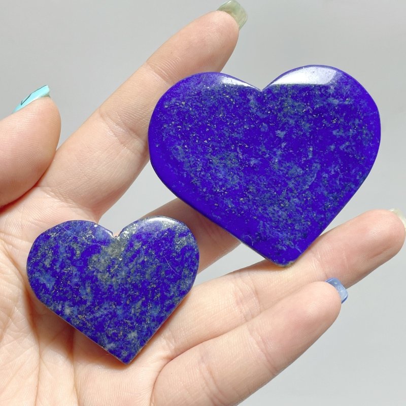 Thin Lapis Lazuli Heart Wholesale - Wholesale Crystals
