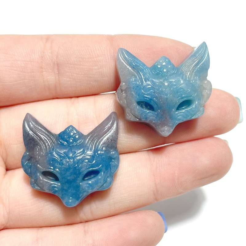 Trolleite Stone Fox Face Carving Wholesale - Wholesale Crystals