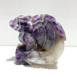 Unique Chevron Amethyst Dragon Castle Carving - Wholesale Crystals