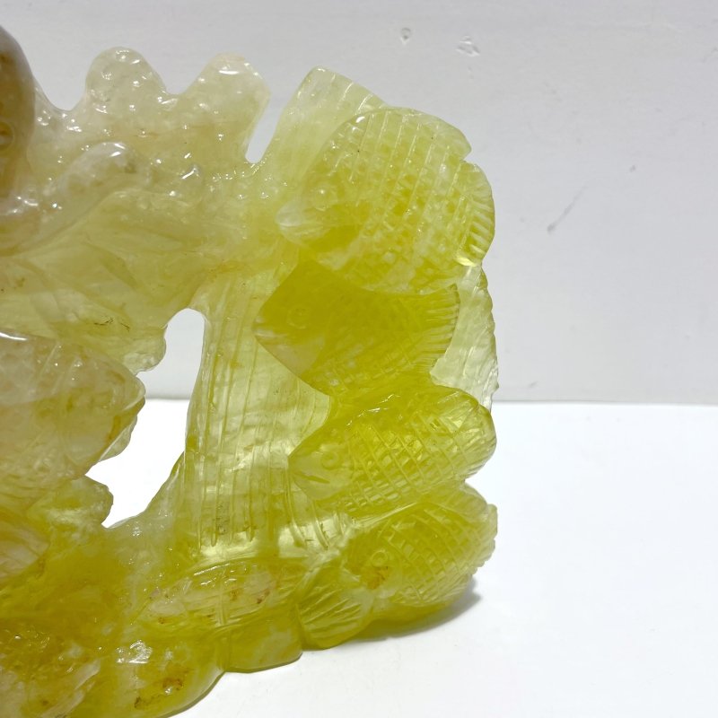 Unique Citrine Sea Animals Carving - Wholesale Crystals