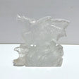 Unique Clear Quartz Flying Dragon Castle Carving - Wholesale Crystals