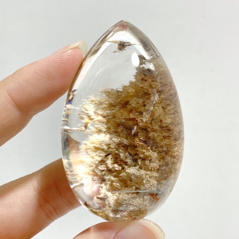 Unique Garden Quartz Waterdrop Shape For DIY Pendant -Wholesale Crystals