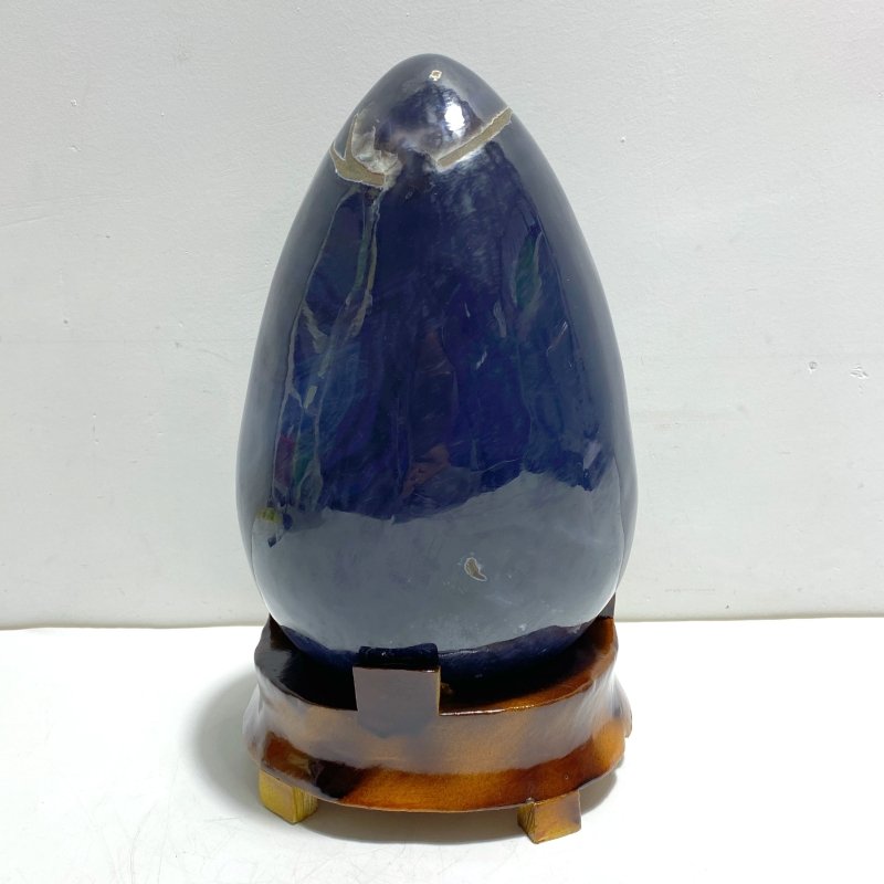 Unique Geode Druzy Agate Dinosaur Egg Home Decor With Stand - Wholesale Crystals