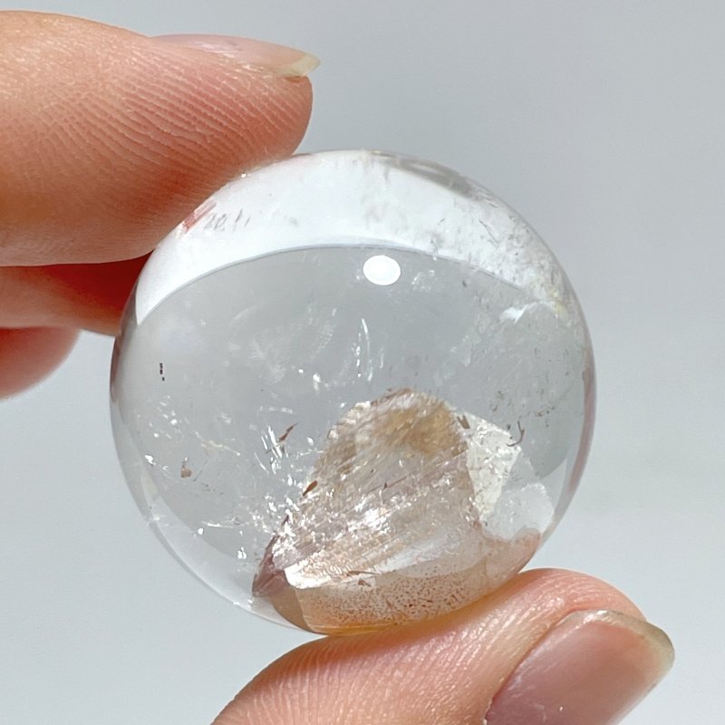 Unique Hexagonal Quartz In Quartz Beautiful Sphere - Wholesale Crystals