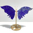 Unique Lapis Lazuli Butterfly Carving With Stand - Wholesale Crystals