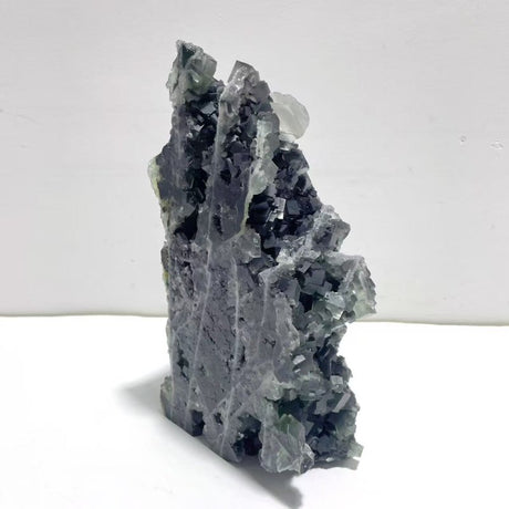 Unique Large Cutting Fluorite Mineral Geode Cubes Specimen Tower - Wholesale Crystals