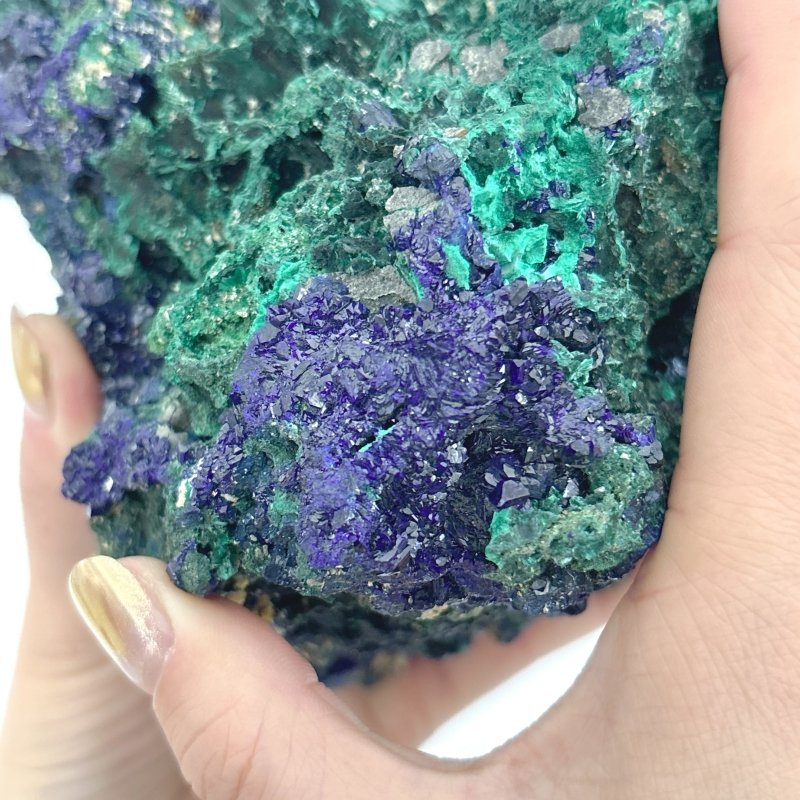 Unique Large Malachite Mixed Azurite Specimen - Wholesale Crystals