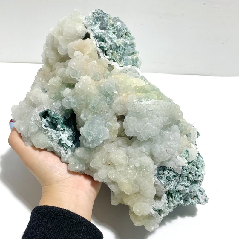 Unique Large Raw Moss Agate Crystal Specimen - Wholesale Crystals