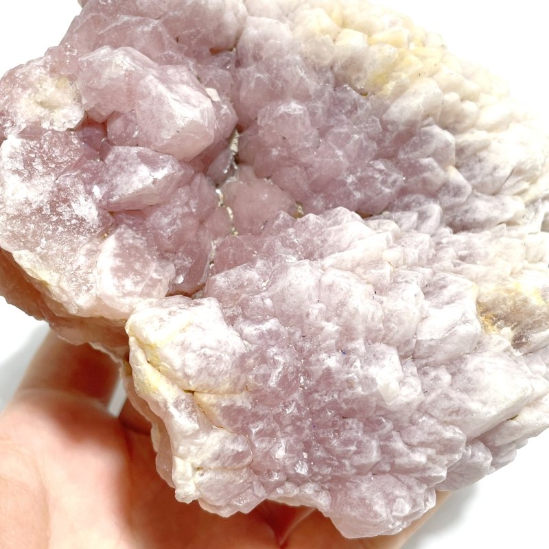 Unique Raw Pink Quartz With Stand Home Decor - Wholesale Crystals