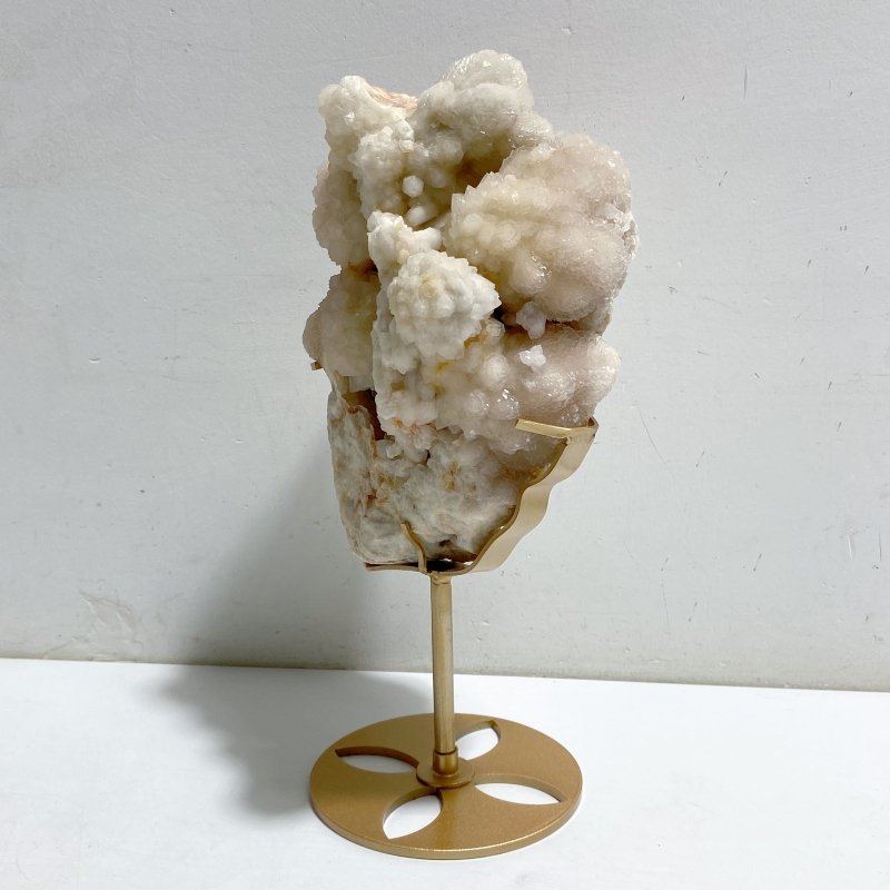 Unique Raw Stilbite Specimen With Stand -Wholesale Crystals