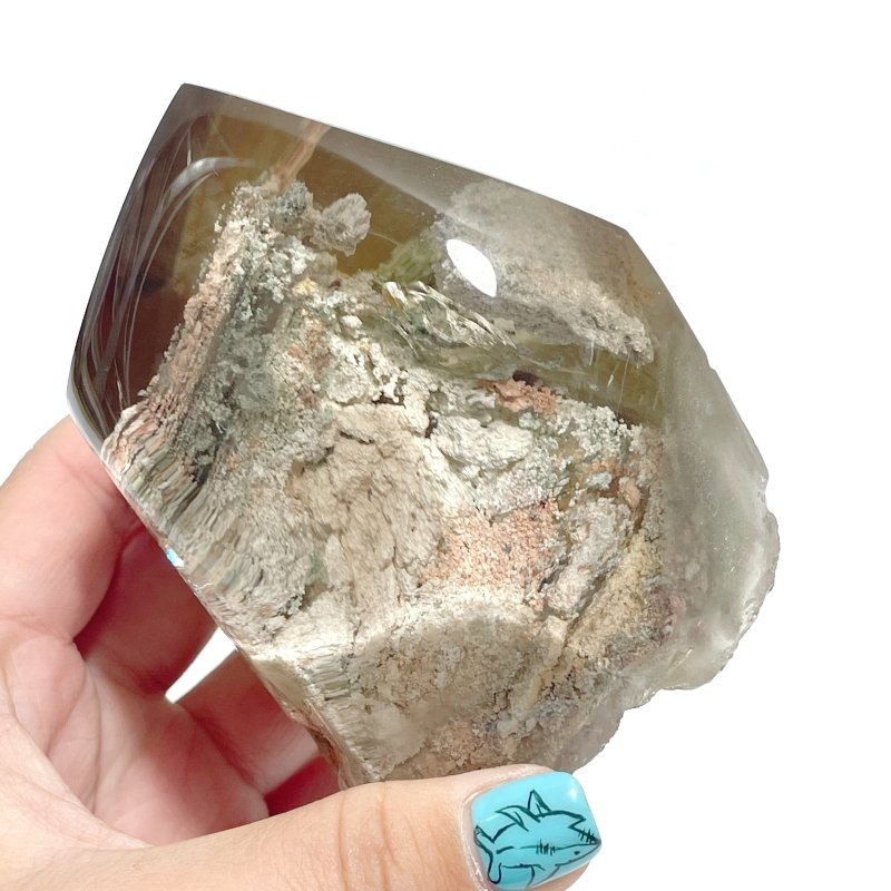 Very Clear Garden Quartz Crystal Raw Bottom - Wholesale Crystals
