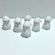 White Marbe Snowman Christmas Carving Wholesale - Wholesale Crystals