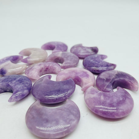 1.2in (3cm) Lepidolite Moon Wholesale -Wholesale Crystals