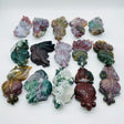 15 Pieces Ocean Jasper Beautiful Goldfish Carving -Wholesale Crystals