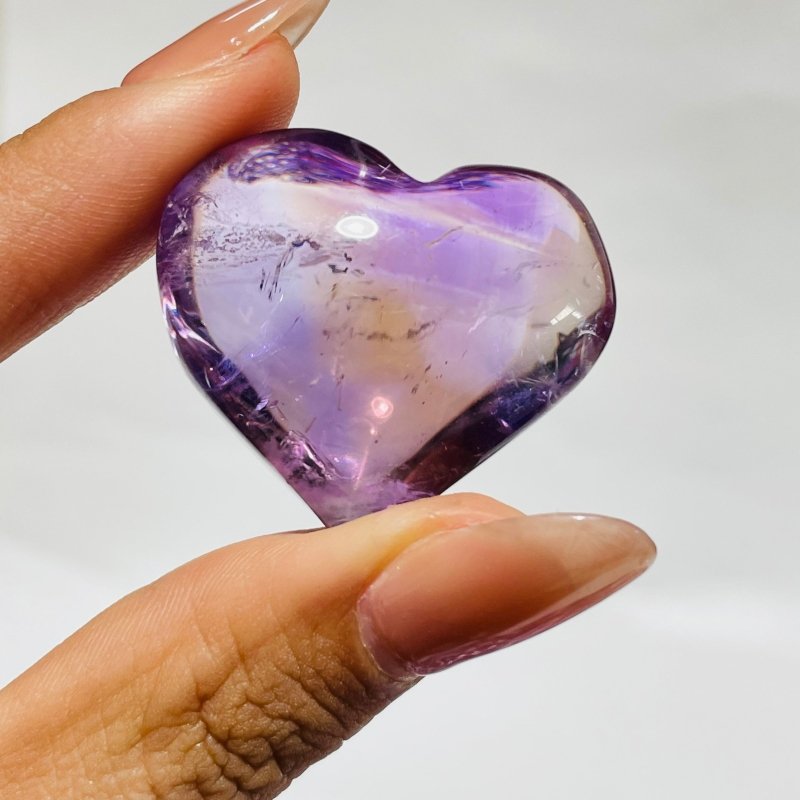 152 Pieces Small Ametrine Heart Crystal -Wholesale Crystals