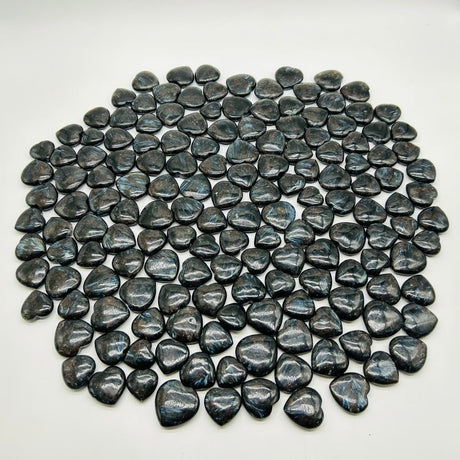 159 Pieces Astrophyllite Stones Heart Wholesale -Wholesale Crystals