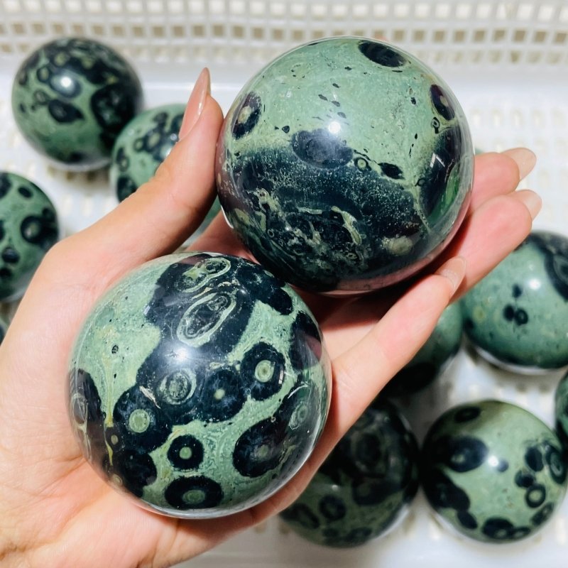 16 Pieces Kambaba Jasper Spheres -Wholesale Crystals