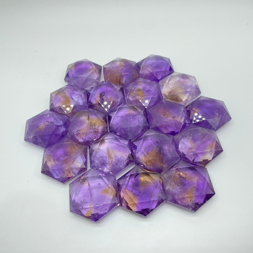 19 Pieces High Quality Ametrine Star Of David Crystals -Wholesale Crystals