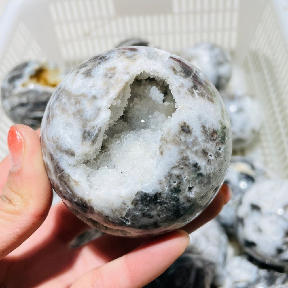 19 Pieces High Quality Sphalerite Geode Sphere Ball -Wholesale Crystals