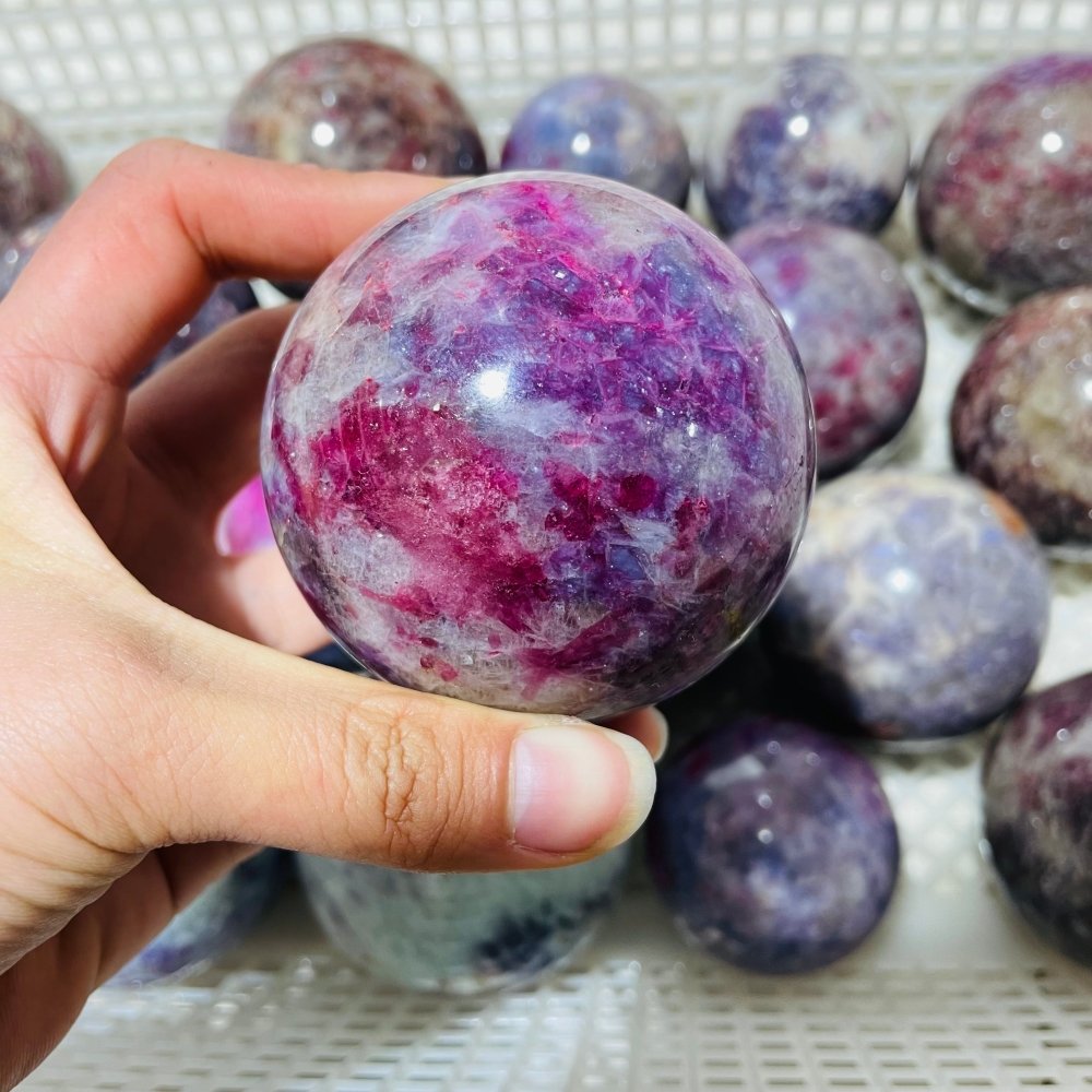 19 Pieces Unicorn Stone Spheres -Wholesale Crystals
