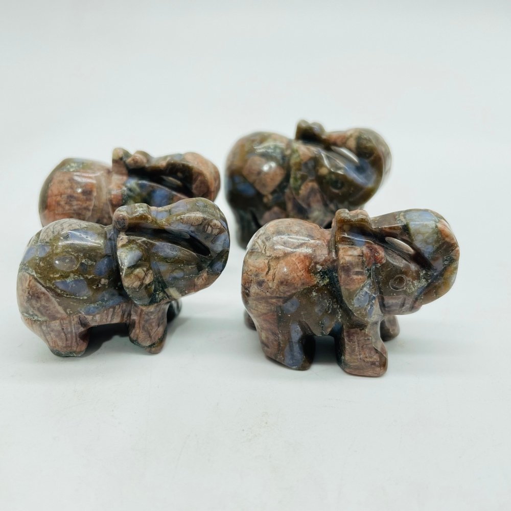 3 Types Elephant Crystals Carving Wholesale -Wholesale Crystals